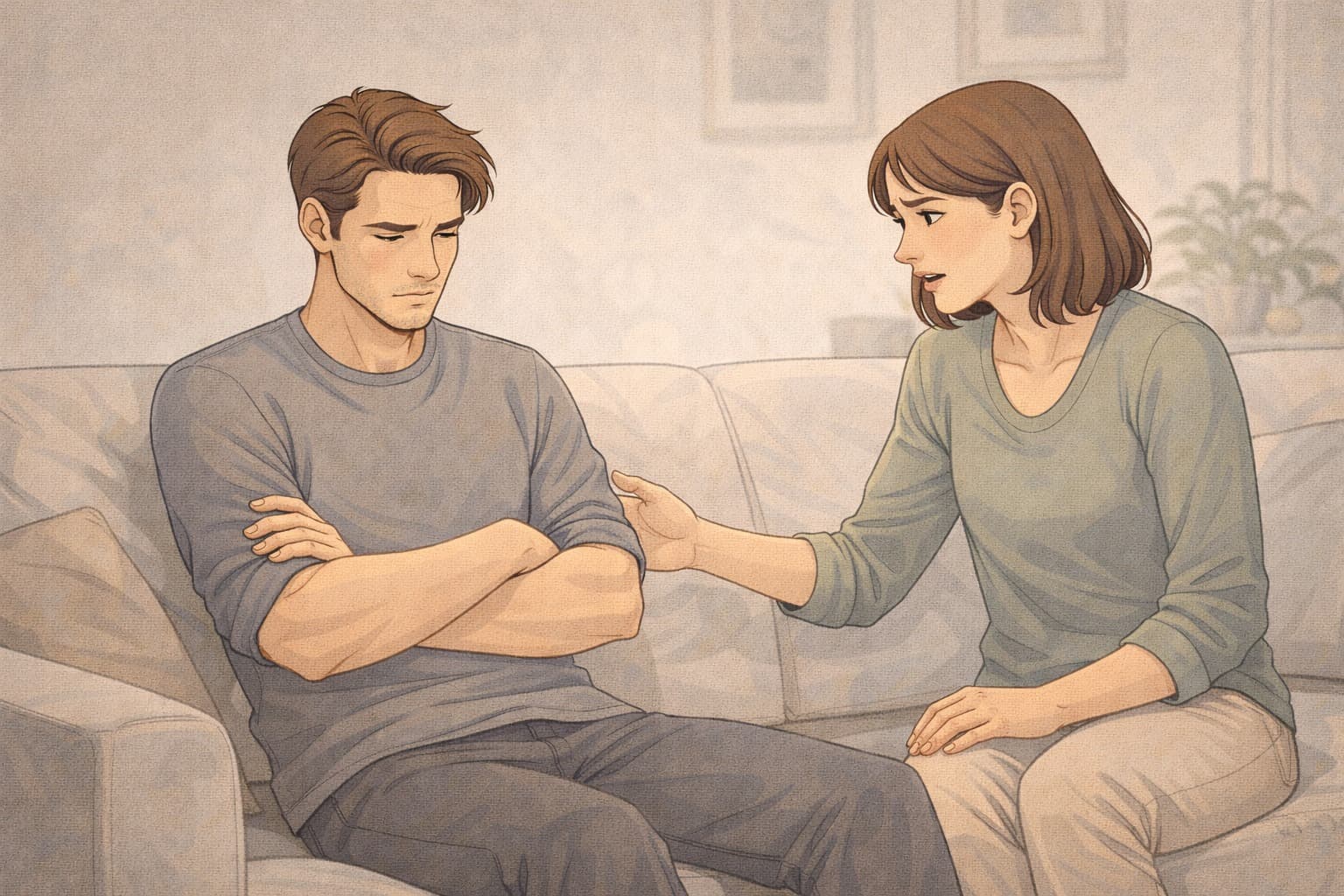 Red flags he's not ready