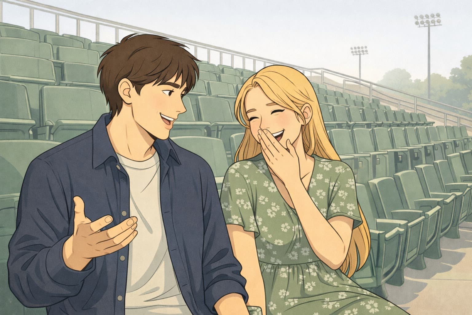 Shared laughter: the shortcut to love