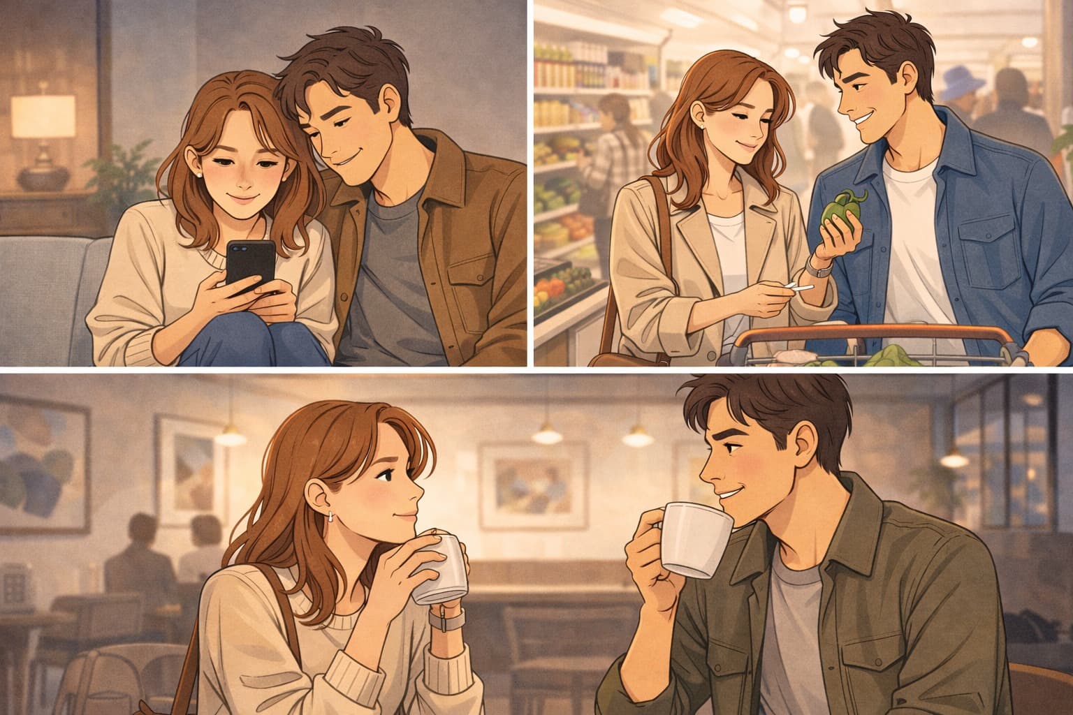 Using ice breaker questions in different dating scenarios