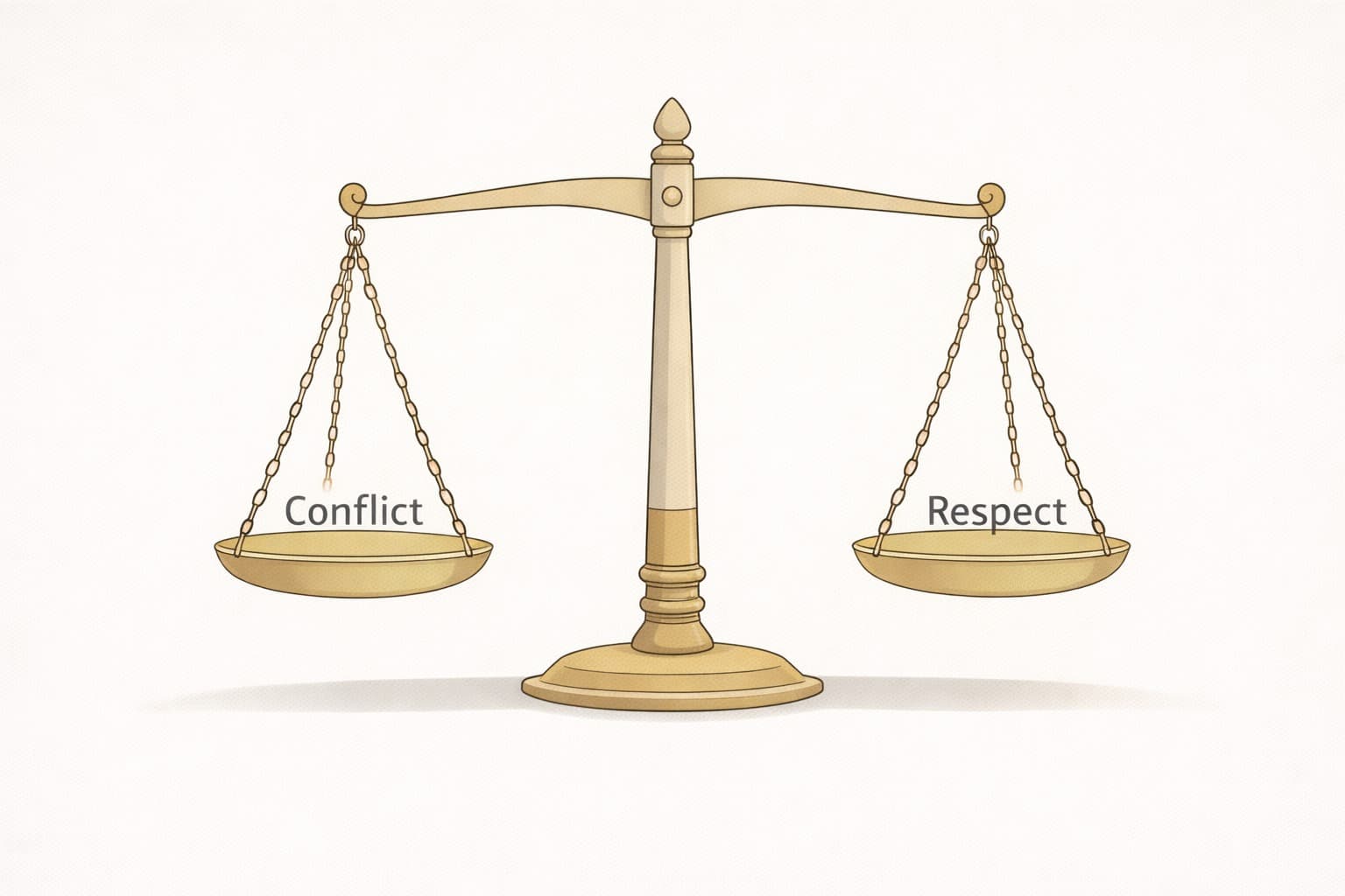 How do you discuss conflict and stress management