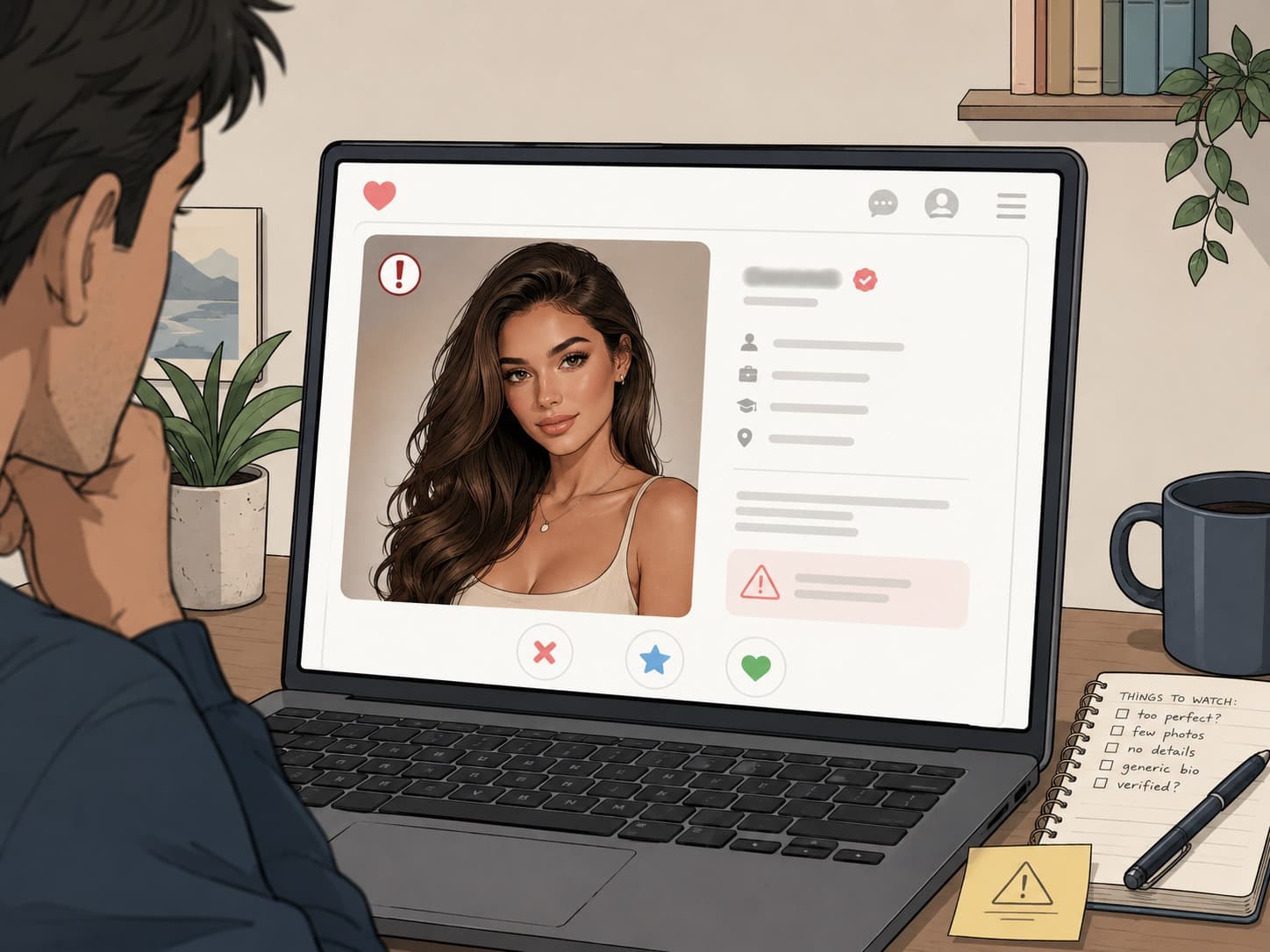 How to check profile photos
