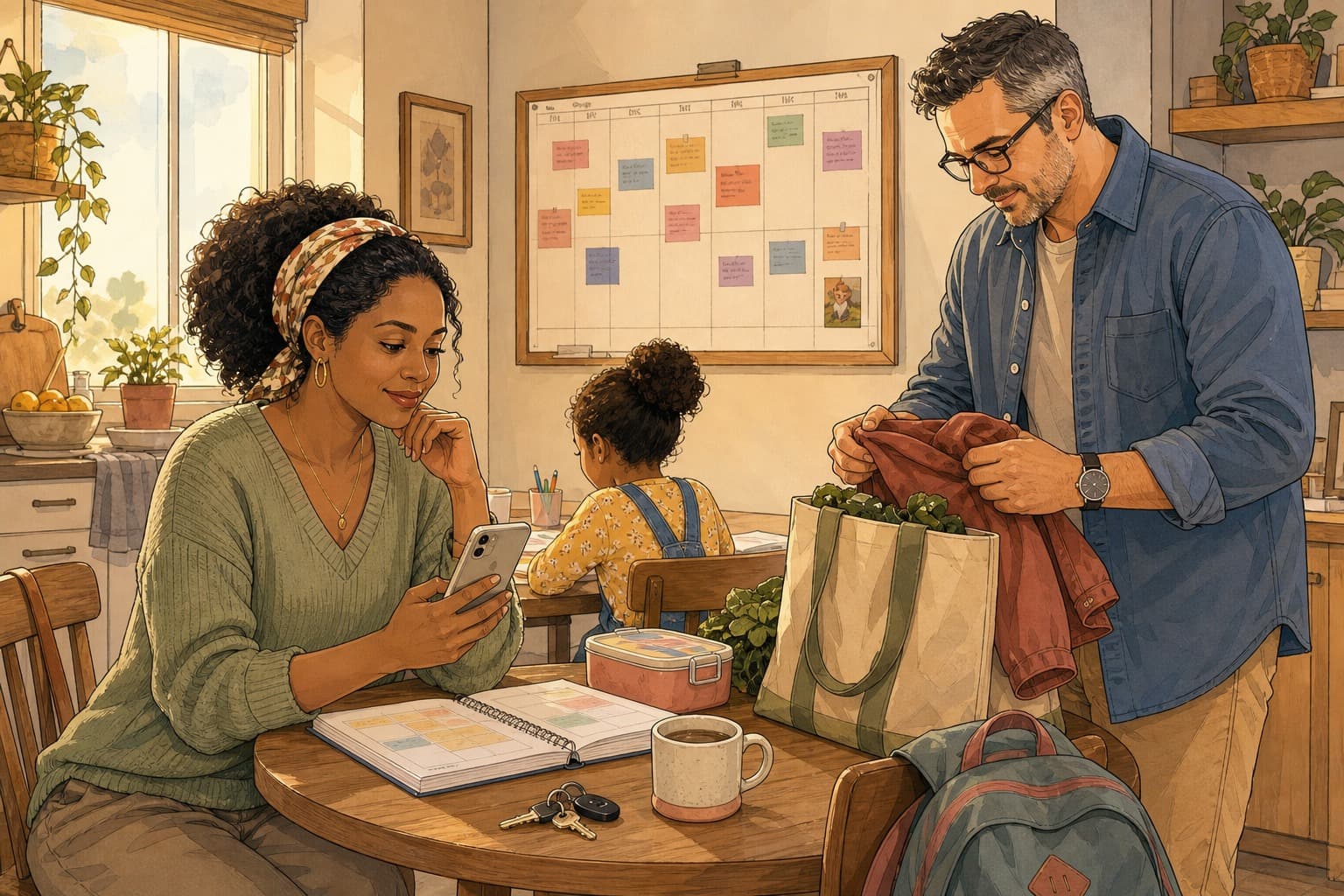 Dating a single mom means joining a life already in motion