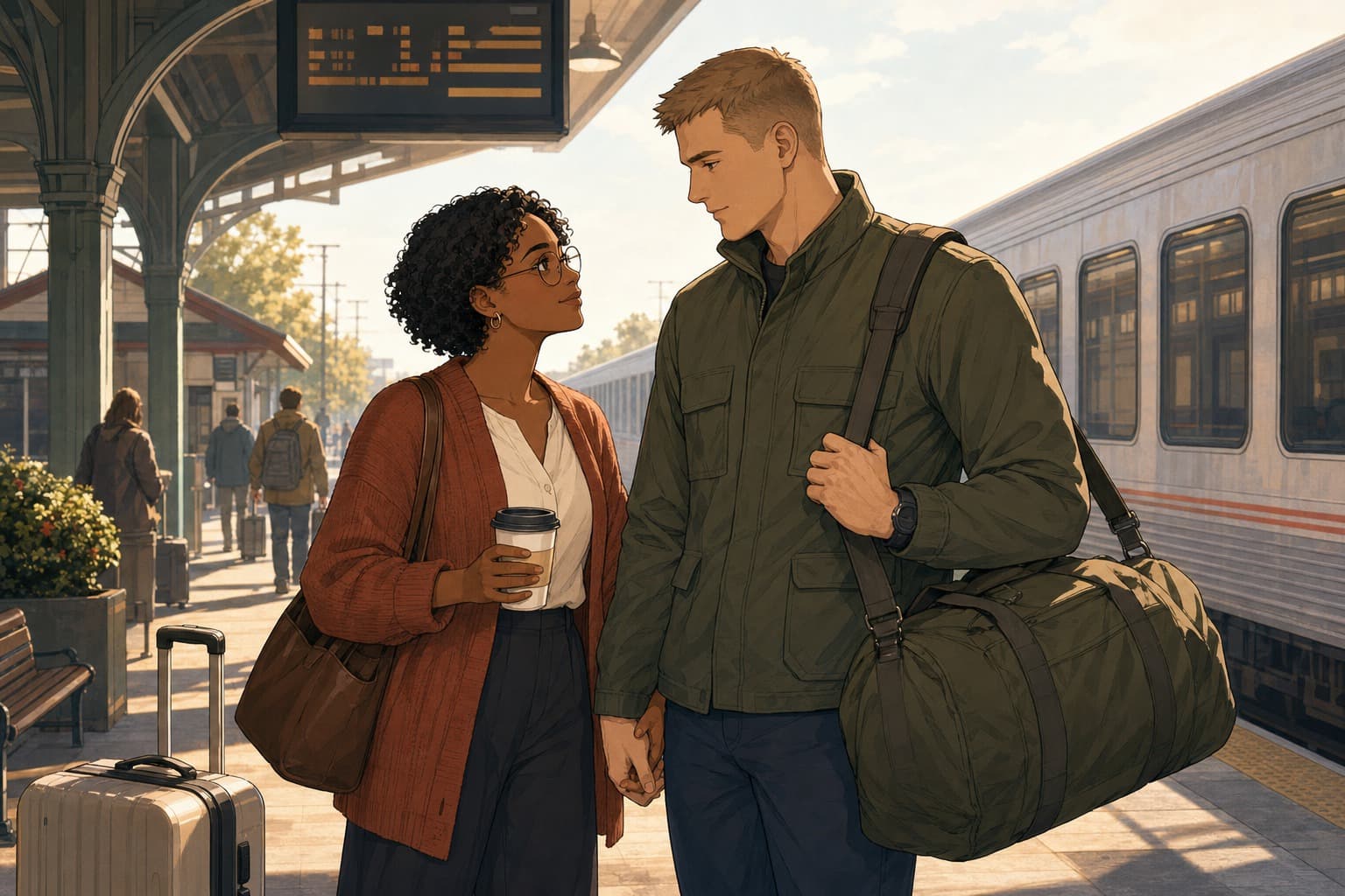 What dating an Army man can be like