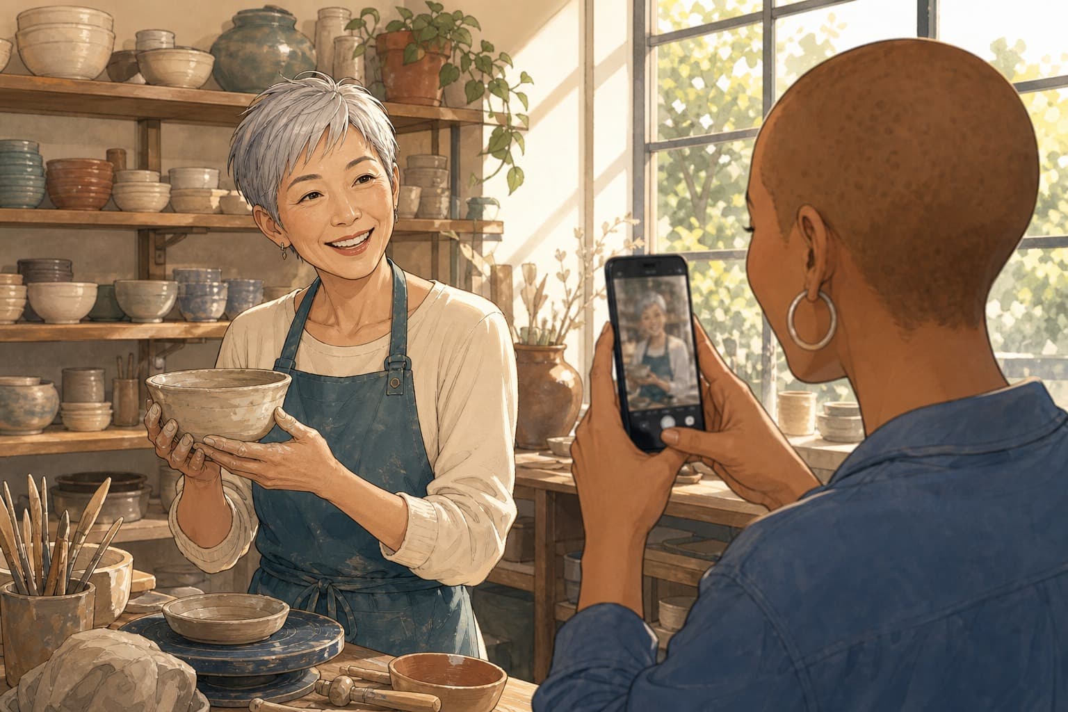 Build a clear and varied set of profile photos