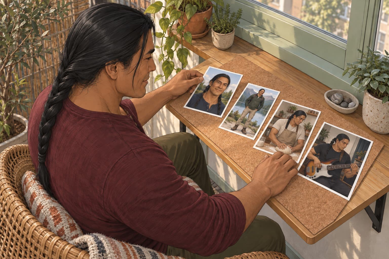 Build a photo mix with a purpose for each picture