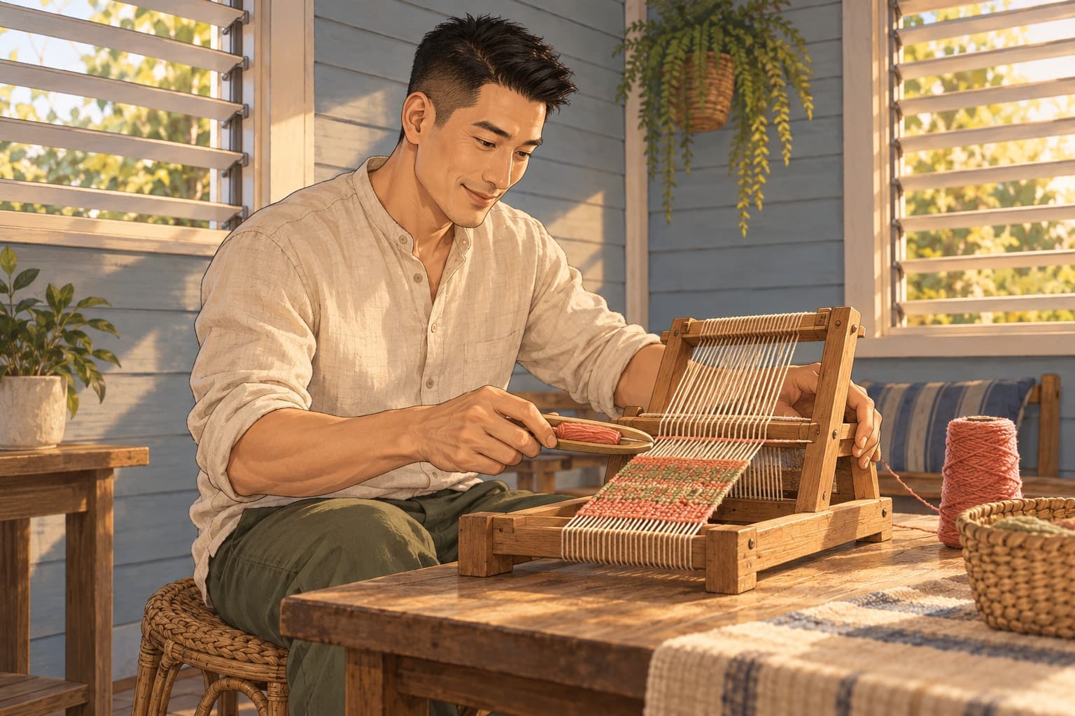 Showing hobbies and values through everyday details